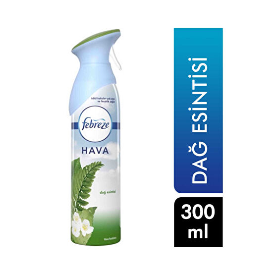 Febreze Oda Kokusu Aerosol Sprey 300 ml Dağ Esintisi Oda Kokusu Fiyatı