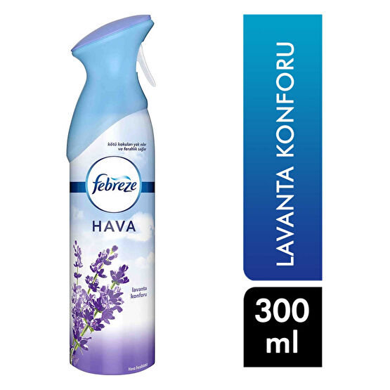 Febreze Oda Kokusu Aerosol Sprey 300 ml Lavanta Konforu Oda Kokusu Fiyatı