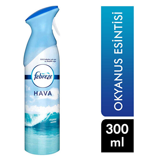 Febreze Oda Kokusu Aerosol Sprey 300 ml Okyanus Esintisi Diğer Fiyatı