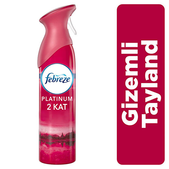 Febreze Platinum Hava Ferahlatıcı Sprey 300 Ml Oda Kokusu Gizemli Tayland Oda Kokusu Fiyatı