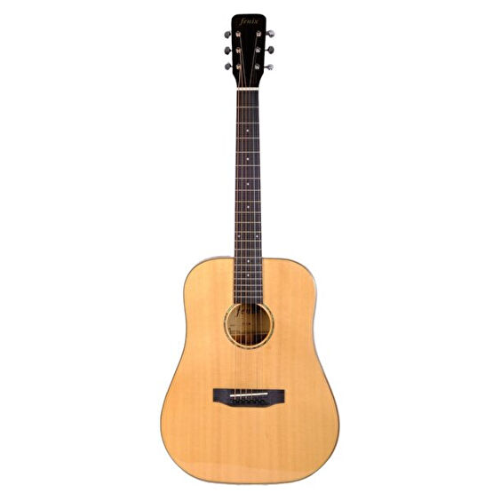 Fenix Ft-3Na Natural Akustik Gitar Akustik Gitarlar Fiyatı