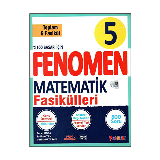 Fenomen Yayıncılık Fenomen 5. Sınıf Matematik Konu Özetli Soru Bankası Fasikülleri 6 Fasikül Yardımcı Kitaplar Fiyatı
