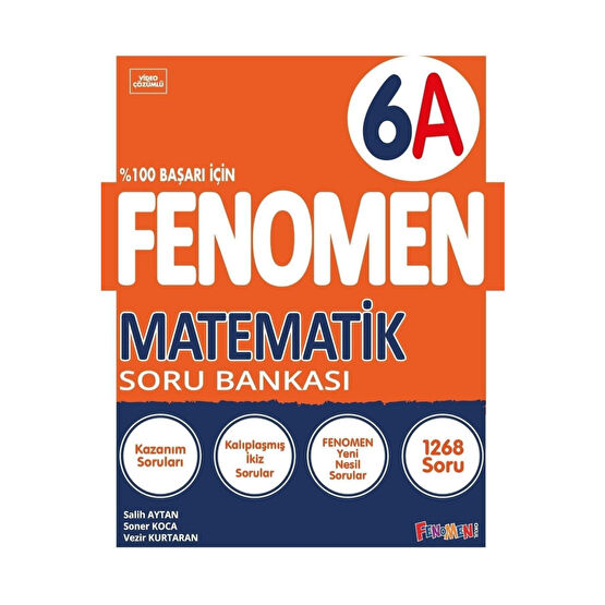 Fenomen Yayıncılık Fenomen 6 Matematik (a) Soru Bankası Ders Sınav Kitapları Fiyatı