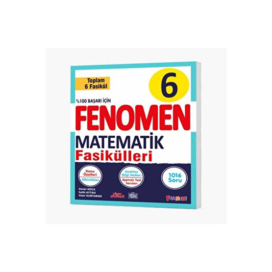 Fenomen Yayıncılık FENOMEN 6 MATEMATİK FASİKÜL SETİ (1-2-3-4-5-6. SAYILAR) Yardımcı Kitaplar Fiyatı