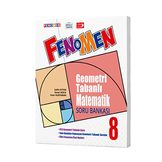 Fenomen Yayıncılık Fenomen 8.sınıf Geometri Tabanlı Matematik Soru Bankası Yardımcı Kitaplar Fiyatı