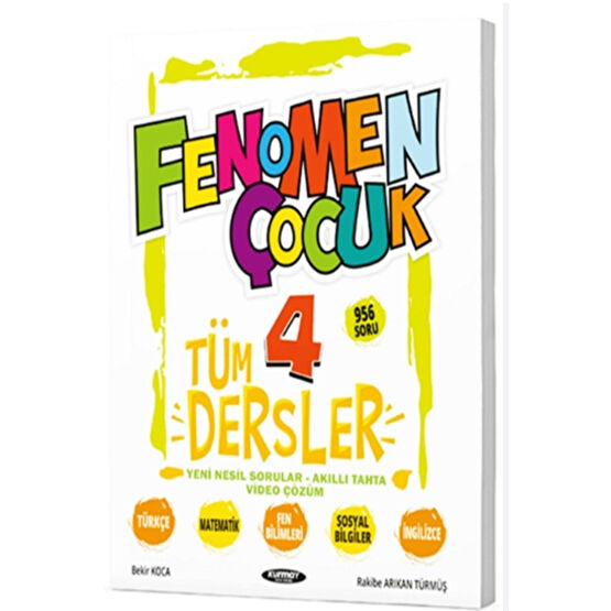 Fenomen Yayıncılık Fenomen Çocuk 4. Sınıf Tüm Dersler Yeni Nesil Soru Bankası Yardımcı Kitaplar Fiyatı