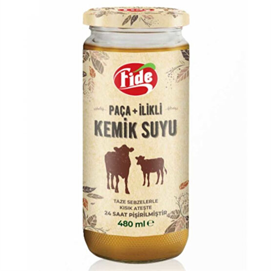 Fide İlikli Kemik Suyu Paça 480 ml Kırmızı Et Fiyatı