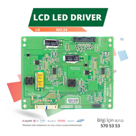 Findit LCD LED DRİVER LG (6917L-0065C,KLS-E320RABHF06 C REV0.0) (LC320EUN SD U1) (NO:24) (2818) Ev Sinema Ses Sistemi Fiyatı