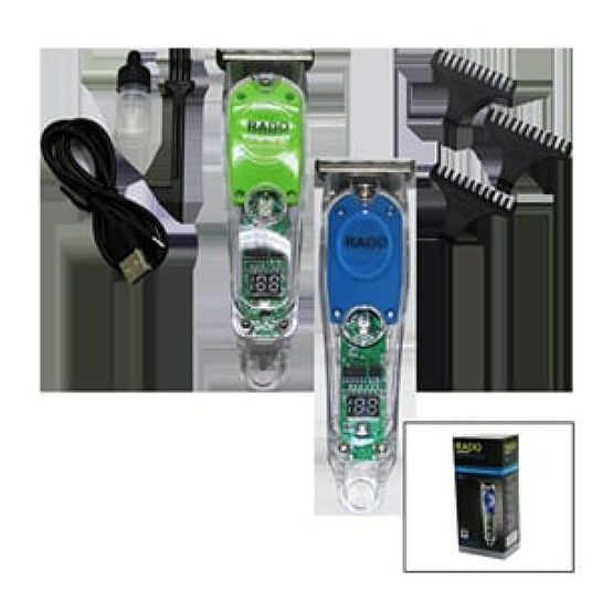 Findit ŞEFFAF GÖVDE 2 KADEMELİ TURBO - LED GÖSTERGELİ USB ŞARJLI SAÇ SAKAL TRAŞ MAKİNESİ RD-3706 (2818) Saç Kesme Makineleri Fiyatı