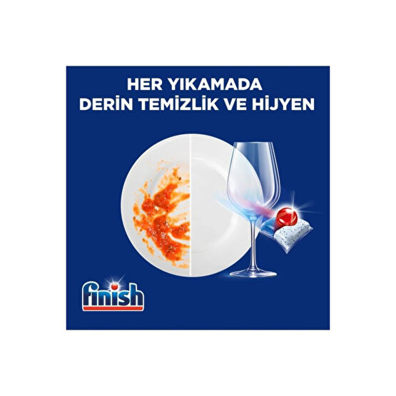 Finish Quantum Hepsi Bir Arada 60 Yıkama Bulaşık Makinesi Tableti