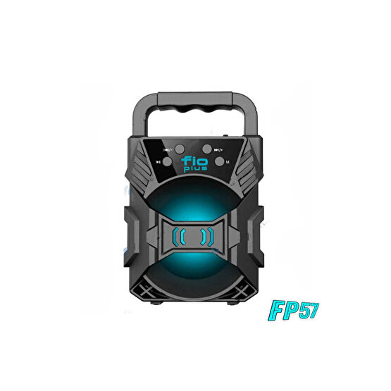 FİOPLUS 1057 Işıklı Bluetooth Hoparlör Taşınabilir Kablosuz Ses Bombası Speaker Bluetooth Hoparlör Fiyatı