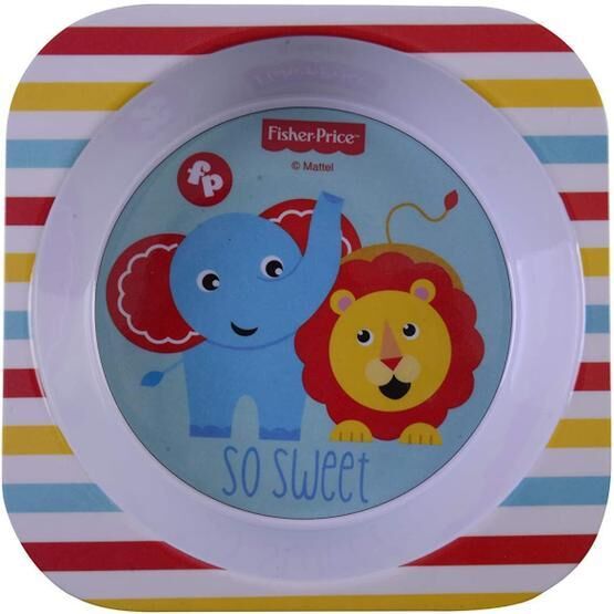 Fisher Price Bebek Çizgili Mama Kasesi