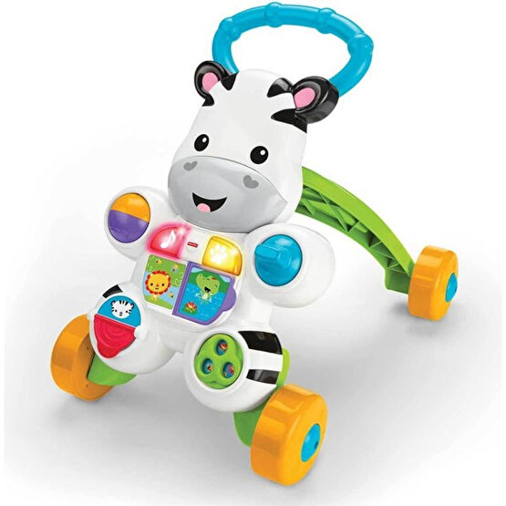 Fisher-Price Melodili Zebra Yürüteç, 6 aylık, DLD80 - Mavi - Yeşil Yürüteç Fiyatı