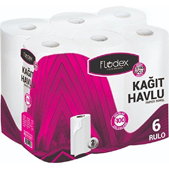 Flodex Kağıt Havlu 6'lı Kağıt Havlu Fiyatı