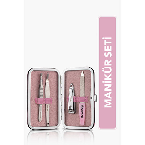 Flormar 4lü Manikür Seti (TIRNAK M.-TÖRPÜ-TIRNAK ETİ T.-CIMBIZ) - Manicure Set - 036 - 8690604598465 Manikür & Pedikür Seti Fiyatı