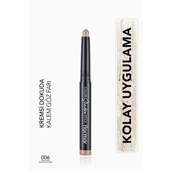 Flormar Göz Farı Ve Far Paleti - Color Shadow Stick 006 Moonstone 47000098-006 Göz Farı Fiyatı