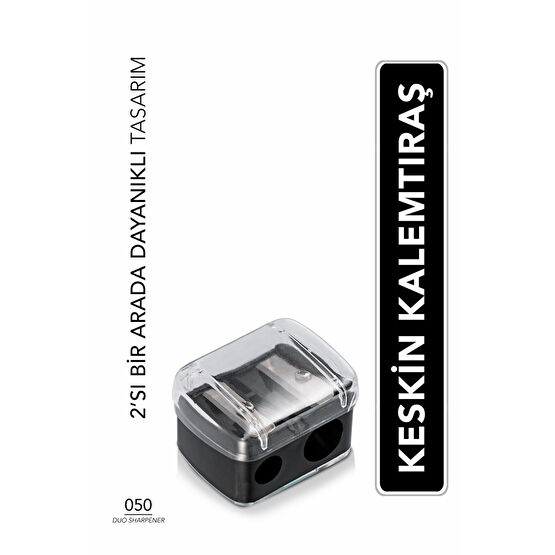Flormar Ikili Kalemtıraş - Duo Sharpener - 050 - 8690604598601