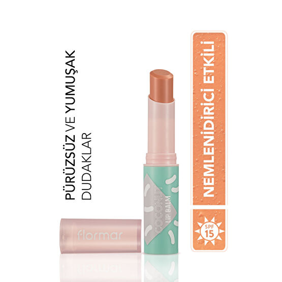 Flormar Shea Ve Kakao Yağı Içeren Renkli Dudak Nemlendiricisi (H. CEVİZİ)-lip Balm-004 Coconut-8690604555390 Dudak Bakımı / Koruyucu Fiyatı