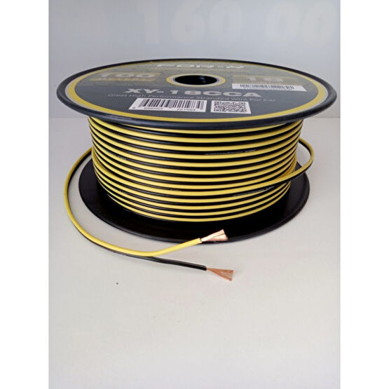For-x 18GA Hoparlör Kablosu Amfi Uyumlu Xy-16 Cca Hoparlör Kablosu 1 Metre Oto Hoparlörleri & SubWoofer Fiyatı