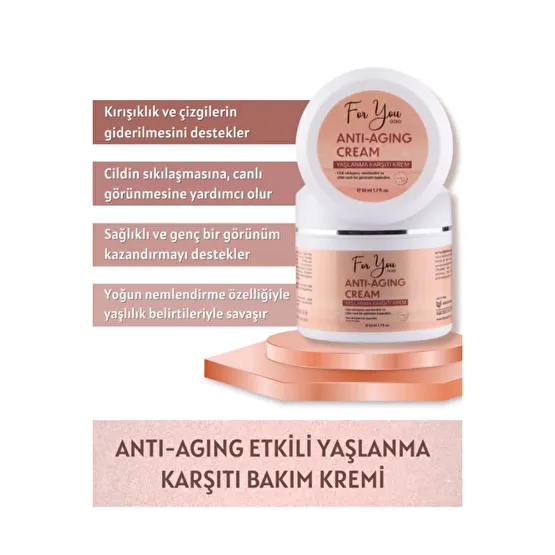 For You Gold Antı-Agıng Etkılı Yaslanma Karsıtı Bakım Kremı Gece Kremleri Fiyatı