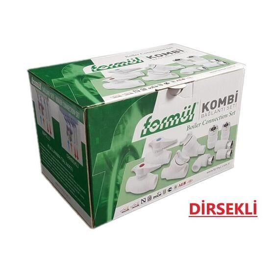 Formül 8'li Dirsekli Kombi Bağlantı Seti
