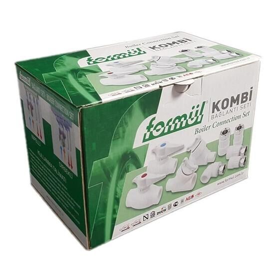 Formül 8'li Dirsekli Kombi Bağlantı Seti