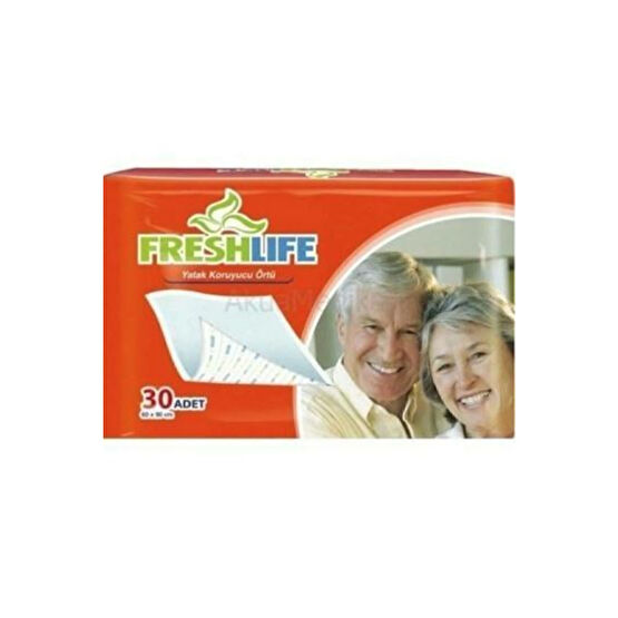 Freshlife Yatak Koruyucu Örtü Hasta Altı Serme Pedi 60cm×90cm 30lu Paket