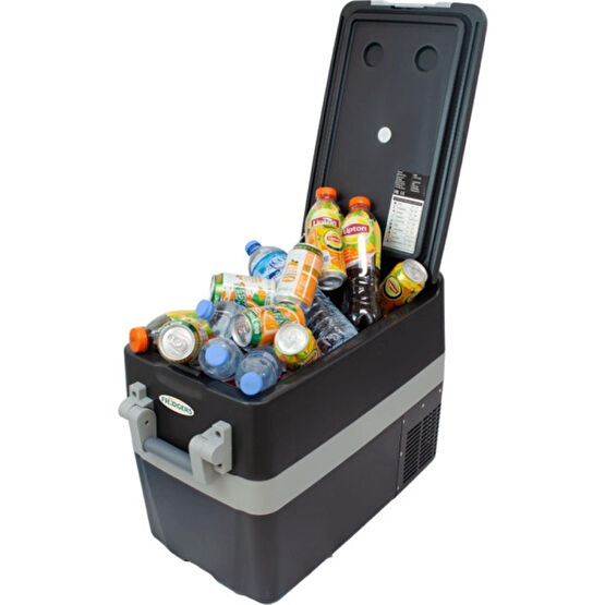 Fridgers 40LT Fridgers DE40 Kompresörlü Oto Buzdolabı & Dondurucu 12/24V - Siyah Oto Buzdolabı Fiyatı