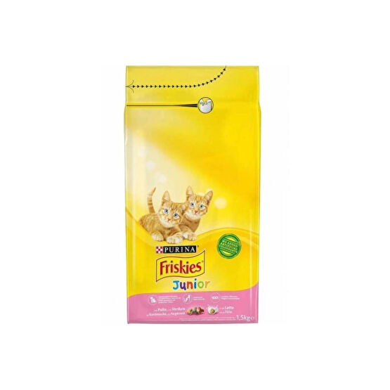 Friskies Junior Tavuklu Sütlü Yavru Kedi Maması 1.5 Kg