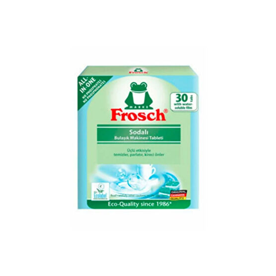 Frosch Sodalı Bulaşık Makinesi Tableti Fosfatsız 30 Tablet Bulaşık Yıkama Fiyatı