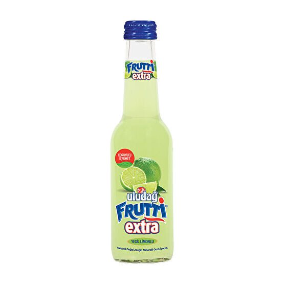 Frutti Extra Yeşil Limon 250 ml Maden Suyu ve Soda Fiyatı