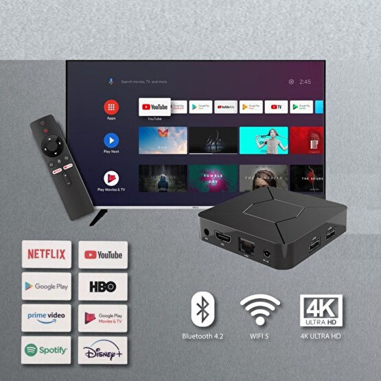 FS1PRO Teknoloji 4K Android TV - Prime Q1 Lisanslı Android TV Box Q1 / Android TV Stick - Yeni Versiyon 4K Android TV - Prime Q1 Lisanslı Android T... Ev Sinema Receiverları Fiyatı