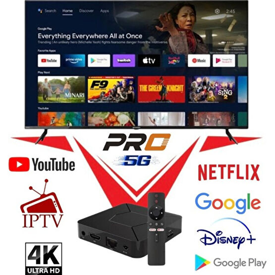 FS1PRO Teknoloji 8k UHD Android TV Box 2. Nesil - Media Player ATV Rom - Çanaksız TV Izleme IpTV - Akıllı Internet TV Kutusu Ev Sinema Receiverları Fiyatı