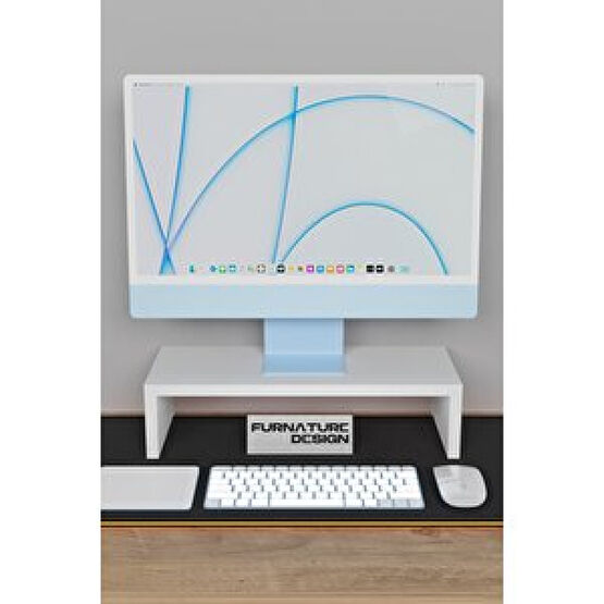 Furnature Design Monitör Yükseltici Bilgisayar Ekran Yükseltici Beyaz Bilgisayar Masası Fiyatı