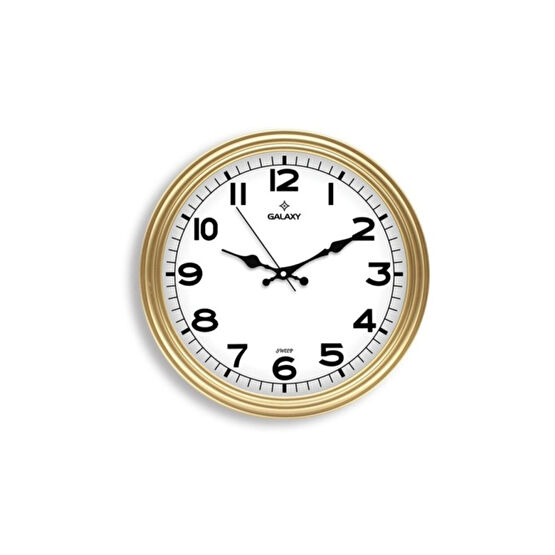 Galaxy Modern 200-a Gold Renk Duvar Saati 30 Cm Fma07235 Duvar Saati Fiyatı