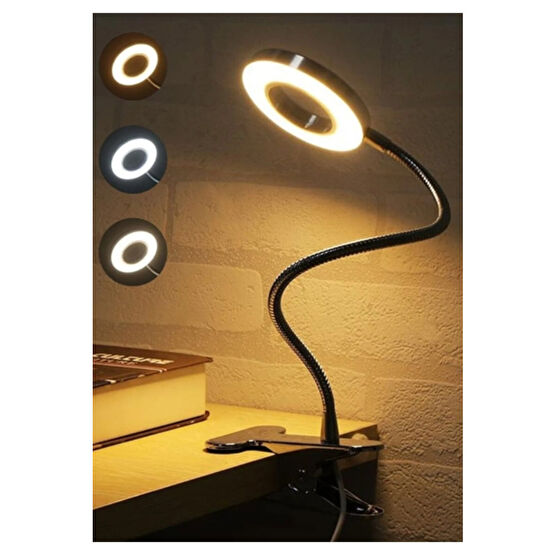 gaman 48 Led Çok Fonksiyonlu Akrobat Masa Lambası Şiddeti Ayarlanabilir 3 Farklı Işık Rengi Usb Girişli Masa Lambası Fiyatı