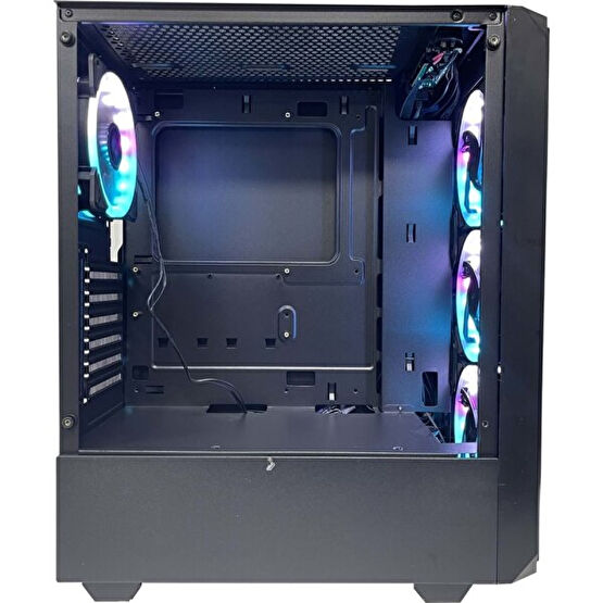 Gameforce Cold 4X120MM Rainbow Fanlı Oyuncu Kasası 4X120MM - 600W 80 Plus PC Kasaları Fiyatı