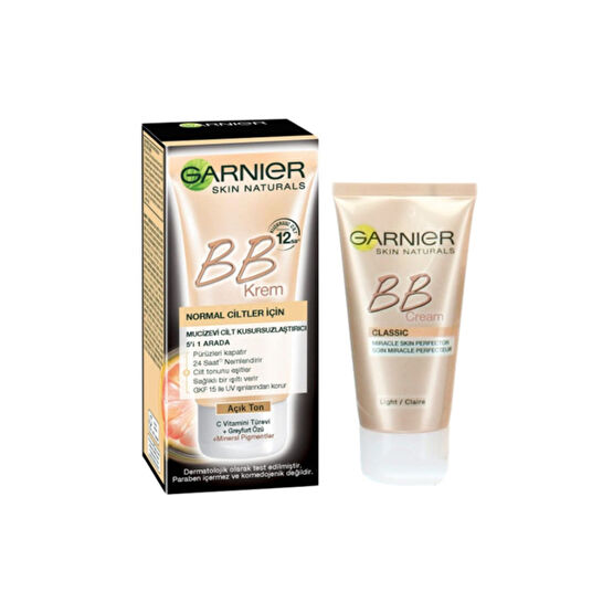 Garnier Bb Krem Mucizevi Cilt Kusursuzlaştırıcı Açık Ton  18ml Makyaj Ürünleri Fiyatı