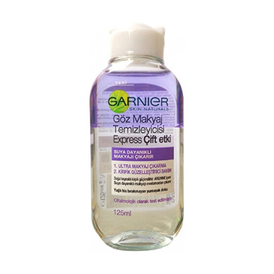 Garnier Çift Etkili Göz Makyaj Temizleyicisi 125 ml Makyaj Temizleyicileri Fiyatı