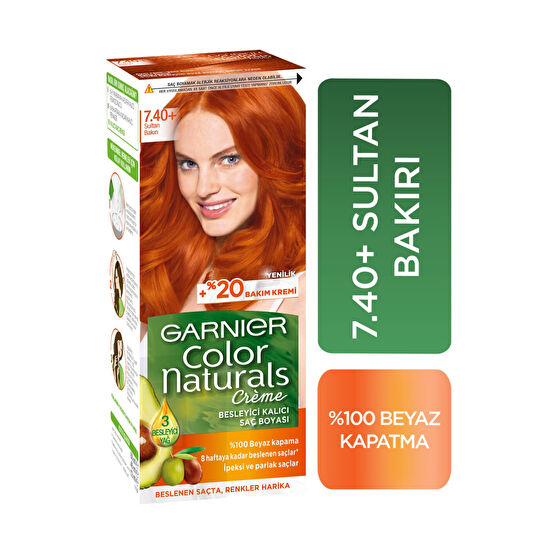 Garnier Color Naturals Saç Boyası 7.40 Sultan Bakırı Saç Boyası Fiyatı