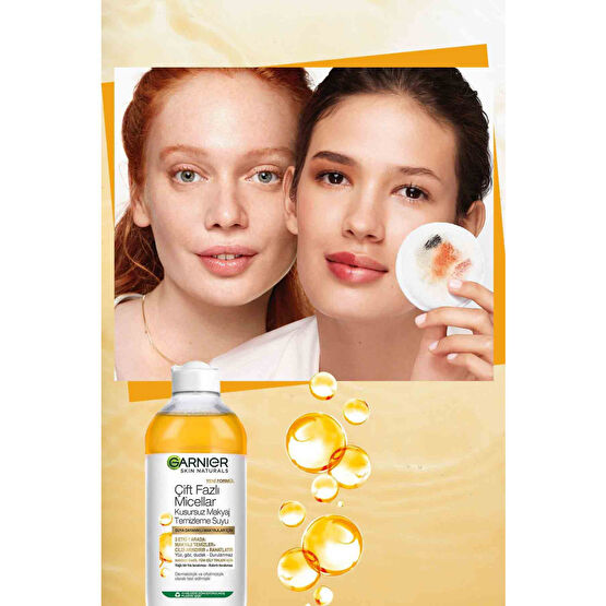 Garnier Makyaj Temizleme Suyu 400 ml Çft Fazlı Miccelar