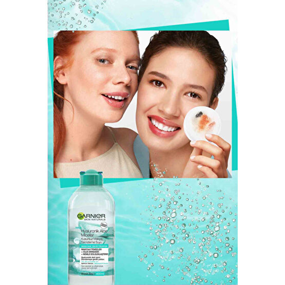 Garnier Makyaj Temizleme Suyu 400 ml Hyaluronik Aloe Miccelar