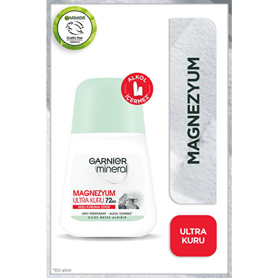 Garnier Mineral Magnezyum Ultra Kuru Roll-on Deodorant Roll-Onlar Fiyatı