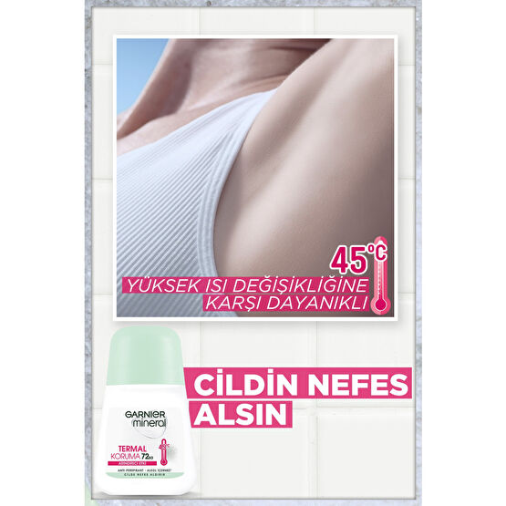 Garnier Mineral Termal Koruma Kadın Roll-On Deodorant 3600541928930