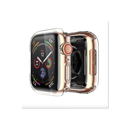 Gate Apple Watch 44 Mm Uyumlu Şeffaf Silikon Kılıf Iwatch 44mm Tam Koruma Koruyucu Cep Telefonu Ekran Koruyucusu Fiyatı