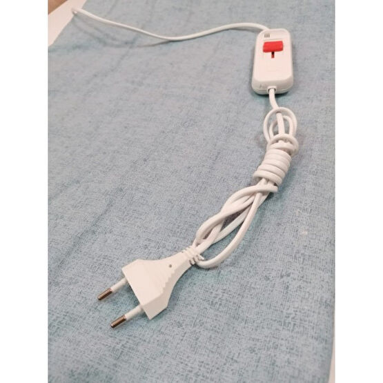 Gecem Elektrikli Battaniye (Çift Kişilik - Açık Mavi - 120 x 160 cm Elektrikli Battaniyeler Fiyatı