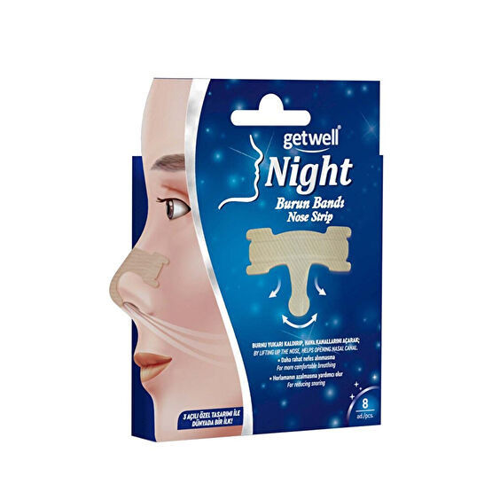 Getwell Night Burun Bandı Ecza & Malzeme Dolabı Fiyatı