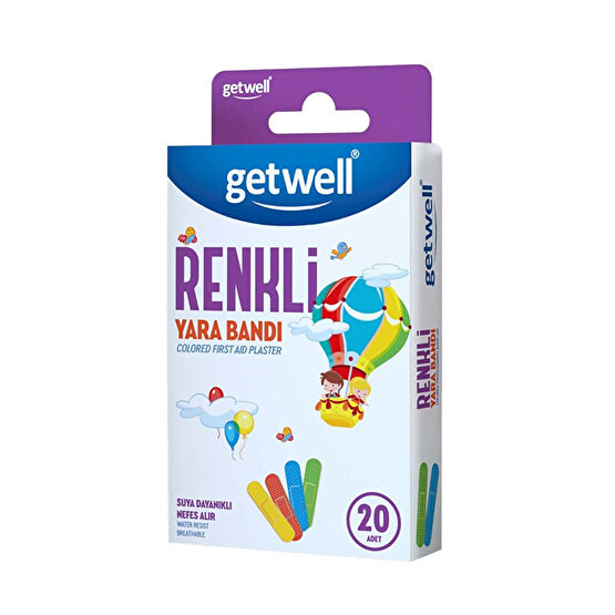 Getwell Renkli Yara Bandı Ecza & Malzeme Dolabı Fiyatı
