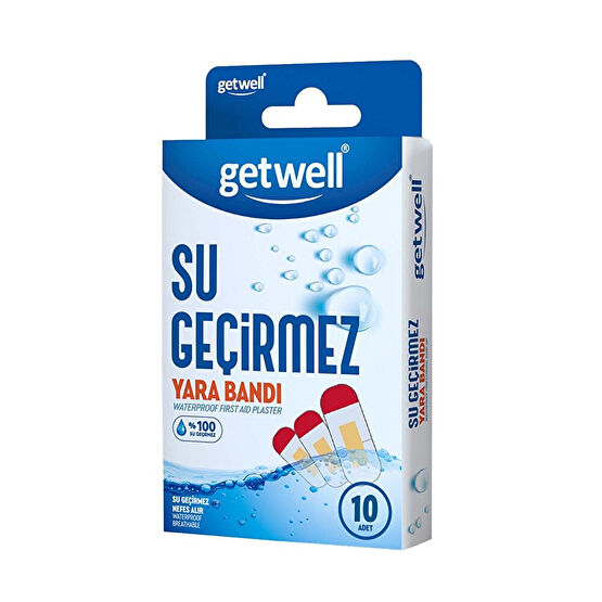 Getwell Su Geçirmez Yara Bandı Ecza & Malzeme Dolabı Fiyatı