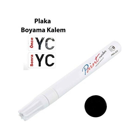 Giftmatik Center Giftmatikcenter Plaka Boyama Kalemi Oto Boyaları Fiyatı